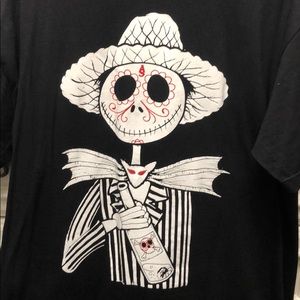 Jack Skelleton Day of the Dead Drinking Shirt